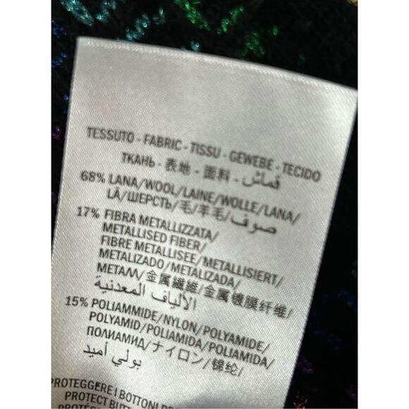 Gucci Rainbow “Gucci Hollywood” Sweater Womens Multicolor Size Small - Picture 8 of 10